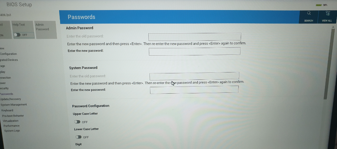 Dell BIOS Setup Password Removal